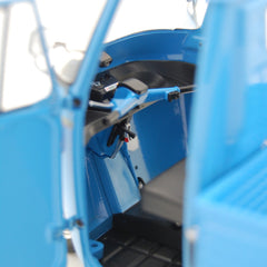 Ape Piaggio P501 Open 1979 Blu 7210 con vetrina 1:18 - 82289