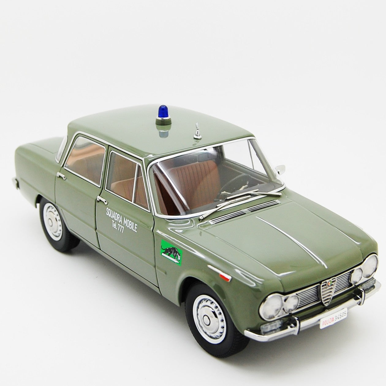 Alfa Romeo Giulia Ti 1963 Polizia Milano 777 Squadra Mobile 1:18 - 82330