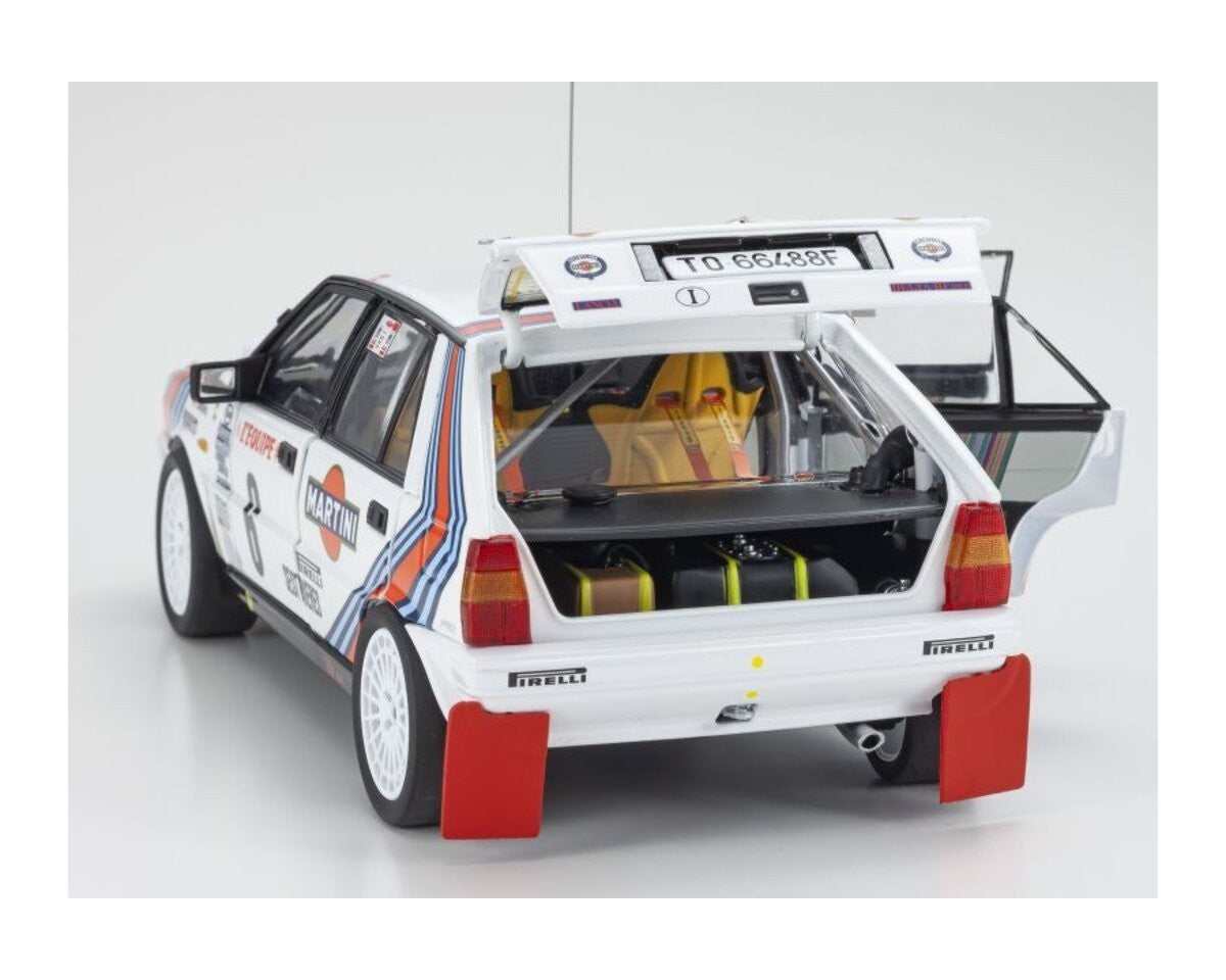 Lancia Delta HF 4WD Rally Monte Carlo 1987 Martini Racing Miki Biasion - Tiziano Siviero 1:18 - 82399