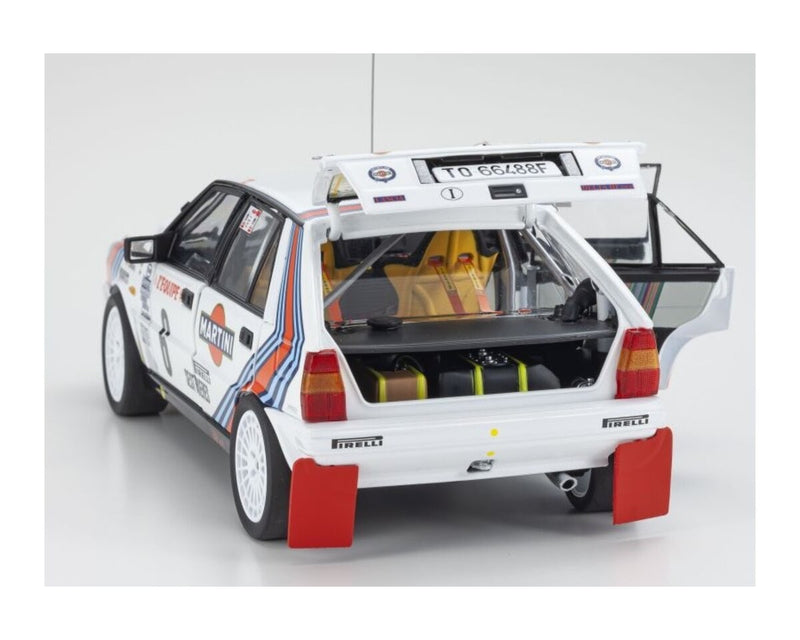 Lancia Delta HF 4WD Rally Monte Carlo 1987 Martini Racing Miki Biasion - Tiziano Siviero 1:18 - 82399