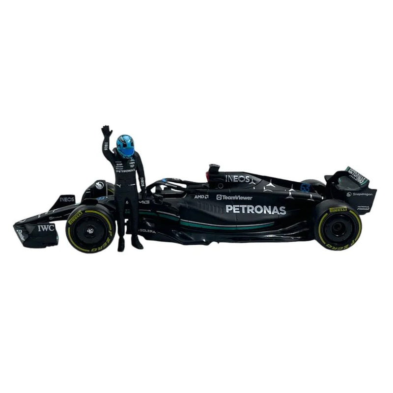 Mercedes-Benz AMG F1 2023 W14 E Performance with figure George Russell 1:24 - 82416