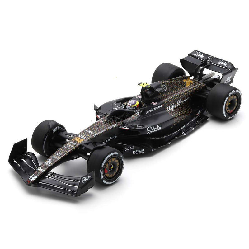 Alfa Romeo F1 Team KICK C43 F1 Las Vegas GP 2023 Zhou Guanyu 1:18 - 82436