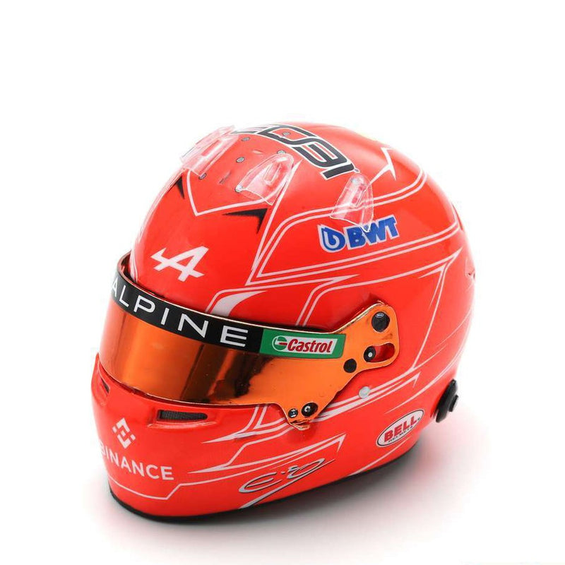 Esteban Ocon Casco Bell Helmet F1 Azerbaijan Gp 2023 BWT Alpine F1 Team 1:5 - 82441