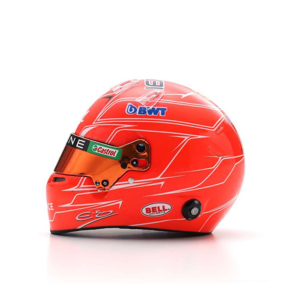 Esteban Ocon Casco Bell Helmet F1 Azerbaijan Gp 2023 BWT Alpine F1 Team 1:5 - 82442