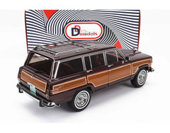 Jeep Grand Wagoner 1989 Bordeaux - Wood 1:18 - 82463