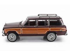 Jeep Grand Wagoner 1989 Bordeaux - Wood 1:18 - 82464