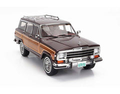 Jeep Grand Wagoner 1989 Bordeaux - Wood 1:18 - 82465
