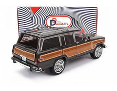 Jeep Grand Wagoner 1989 Brown Metallic - Wood 1:18 - 82476