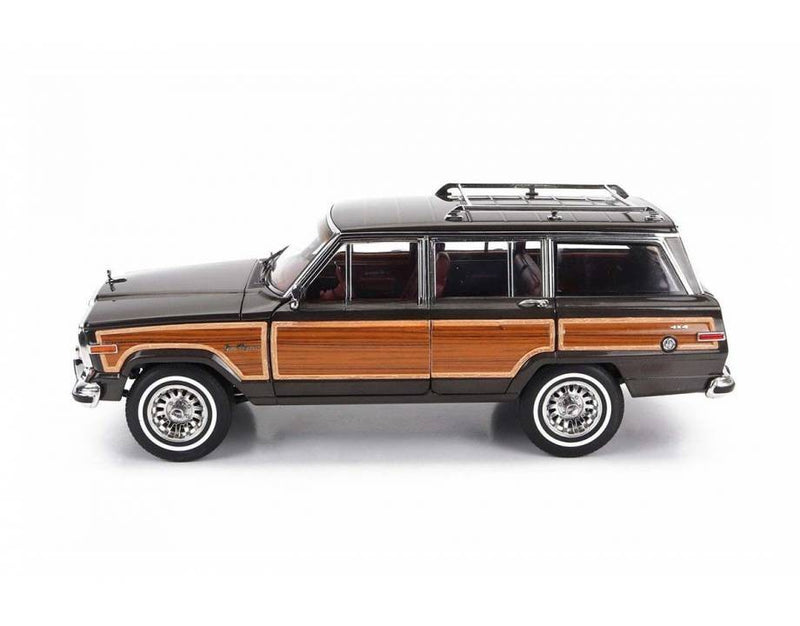 Jeep Grand Wagoner 1989 Brown Metallic - Wood 1:18 - 82477