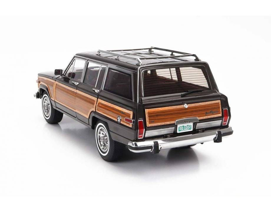 Jeep Grand Wagoner 1989 Brown Metallic - Wood 1:18 - 82479