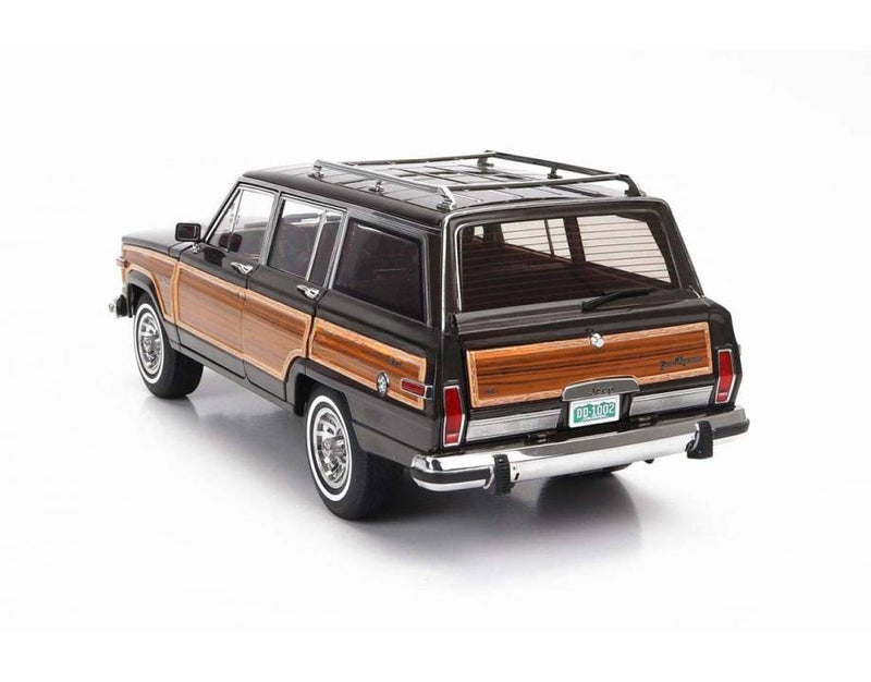 Jeep Grand Wagoner 1989 Brown Metallic - Wood 1:18 - 82479