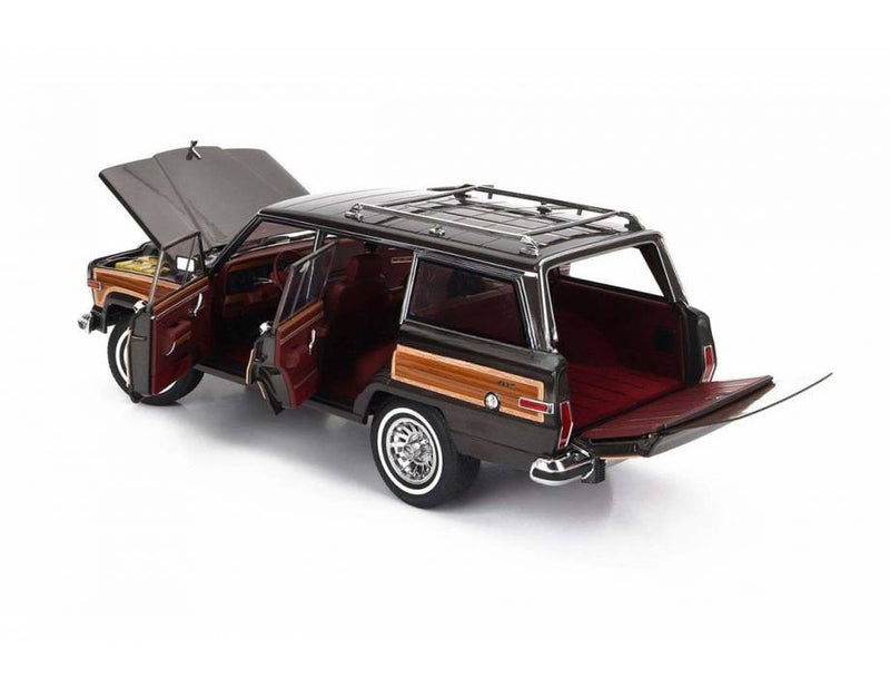 Jeep Grand Wagoner 1989 Brown Metallic - Wood 1:18 - 82481