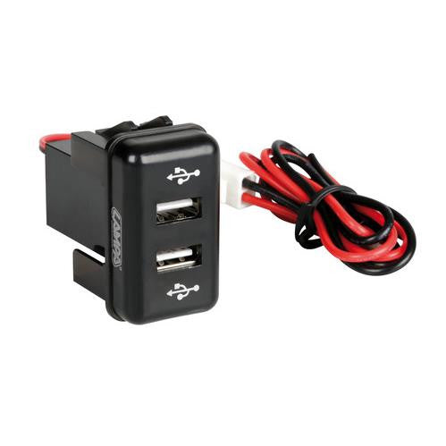 Doppia presa usb original fit 12/24V Volvo - 825