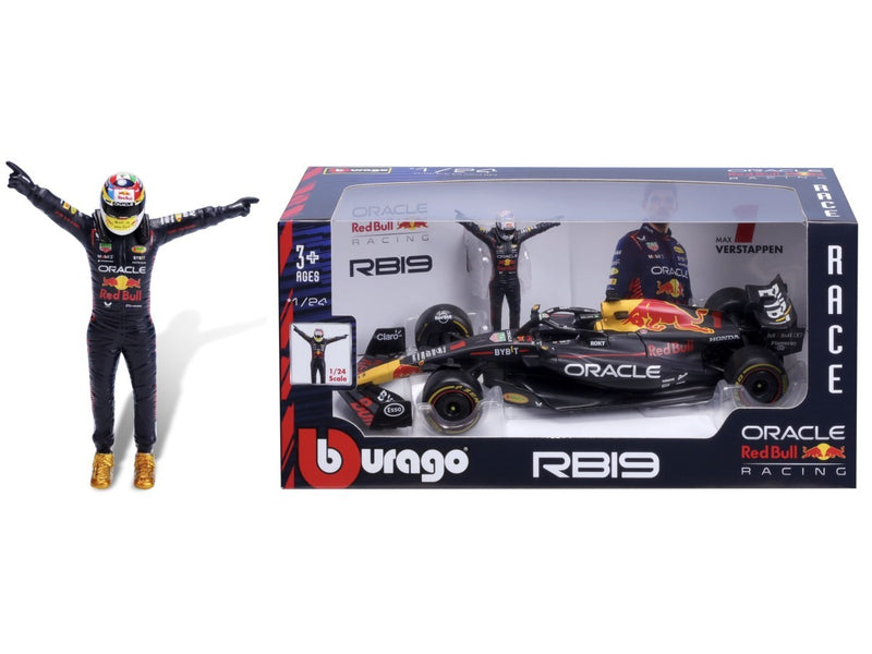 Red Bull Racing RB19 F1 2023 con figura Sergio Perez 1:24 - 82511