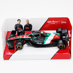Alfa Romeo F1 Team Stake C43 F1 Italian GP 2023 Zhou Guanyu 1:43 no driver - 82588
