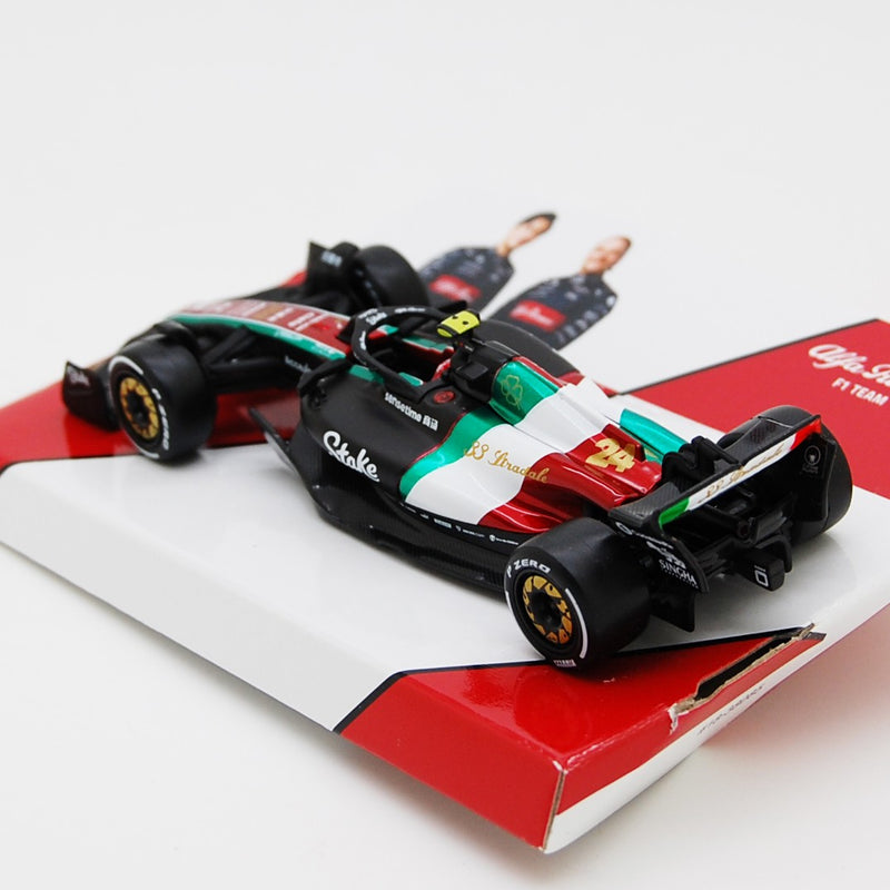Alfa Romeo F1 Team Stake C43 F1 Italian GP 2023 Zhou Guanyu 1:43 no driver - 82591