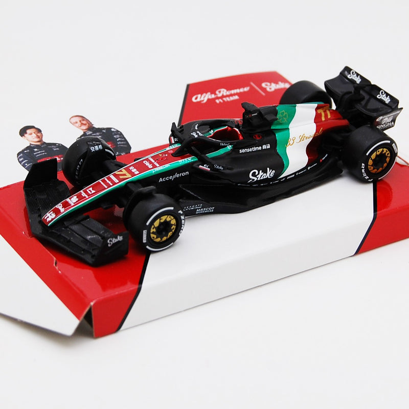 Alfa Romeo F1 Team Stake C43 F1 Italian GP 2023 Valtteri Bottas 1:43 no driver - 82592
