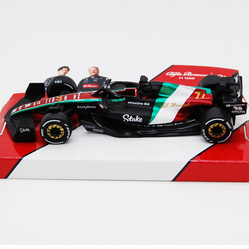 Alfa Romeo F1 Team Stake C43 F1 Italian GP 2023 Valtteri Bottas 1:43 no driver - 82594