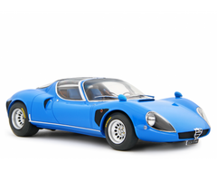 Alfa Romeo 33 Coupè Stradale 1967 D Version Telaio 111 Blu Reale 1:18 - 82632