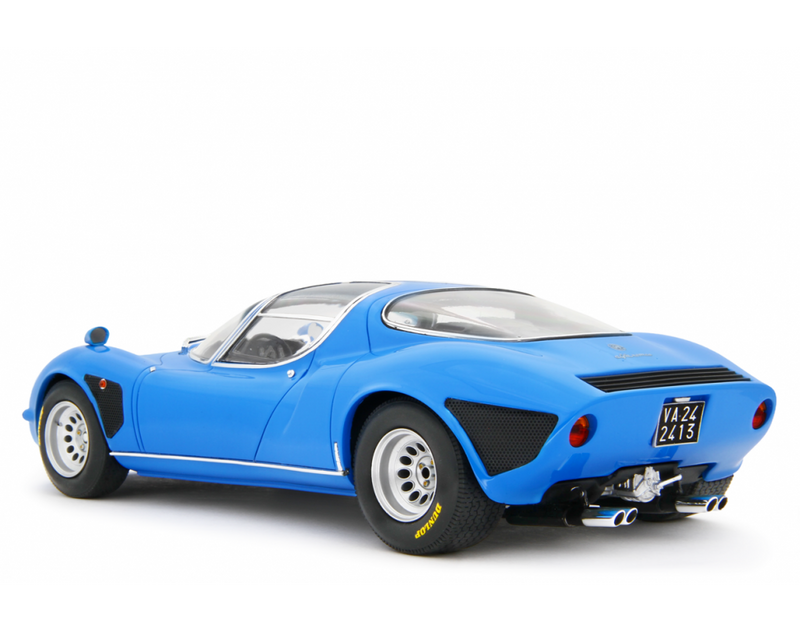 Alfa Romeo 33 Coupè Stradale 1967 D Version Telaio 111 Blu Reale 1:18 - 82633