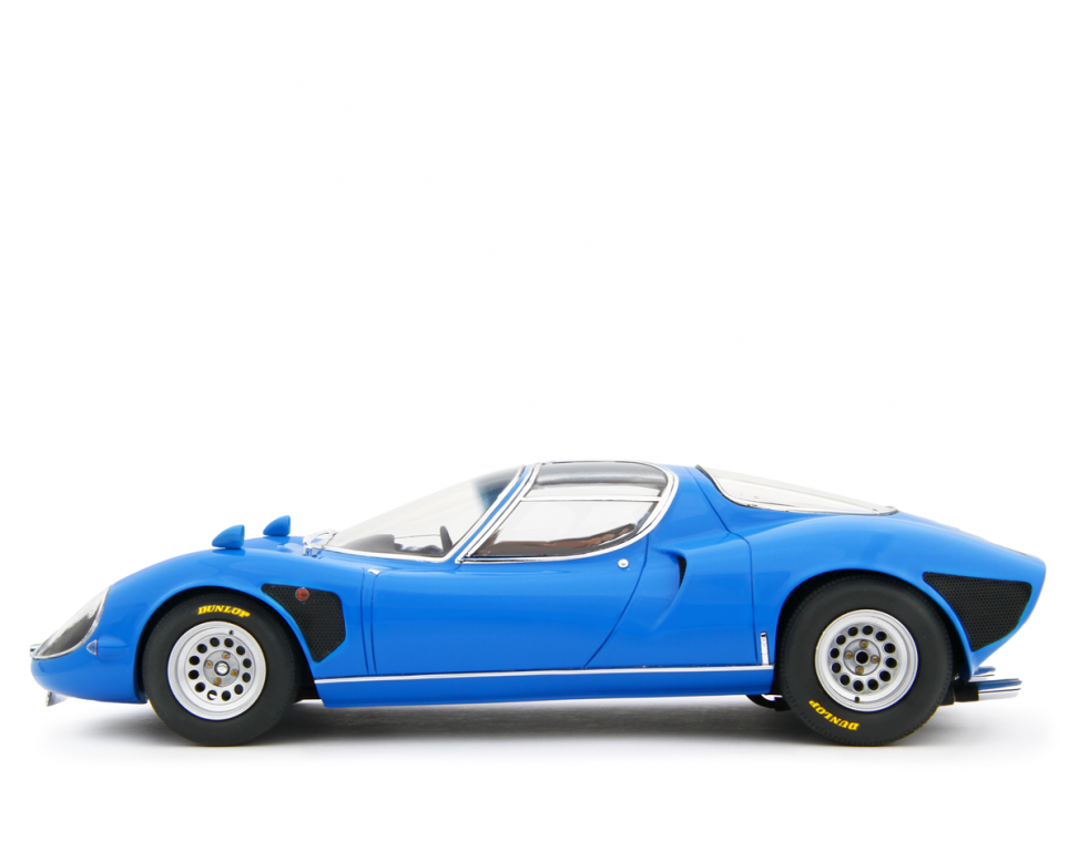 Alfa Romeo 33 Coupè Stradale 1967 D Version Telaio 111 Blu Reale 1:18 - 82634