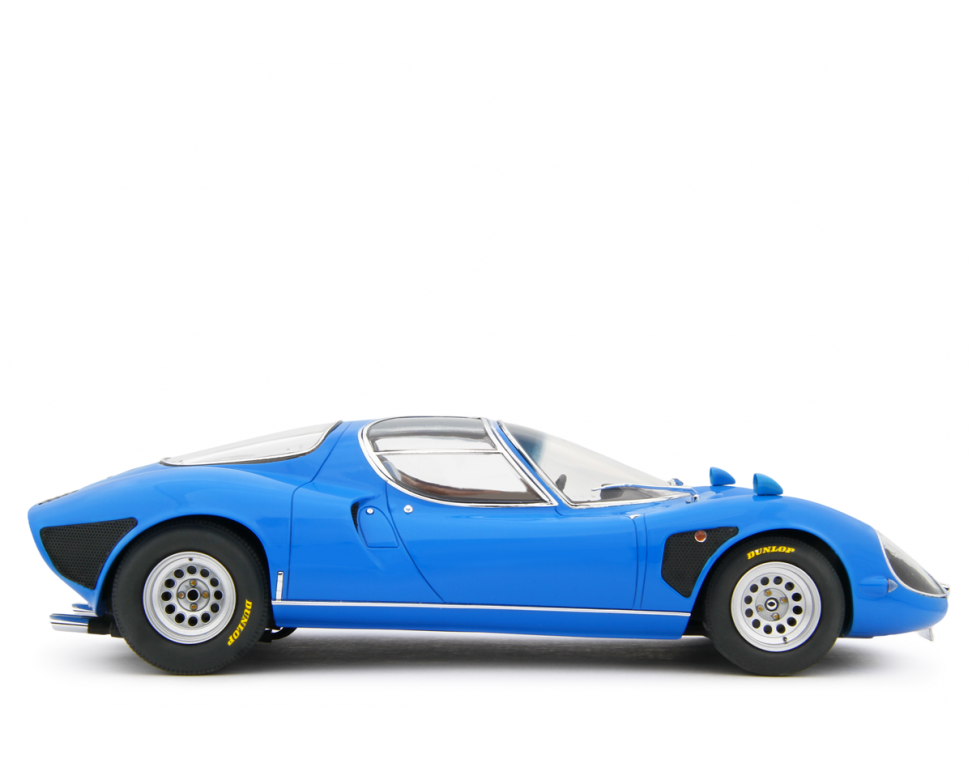 Alfa Romeo 33 Coupè Stradale 1967 D Version Telaio 111 Blu Reale 1:18 - 82635