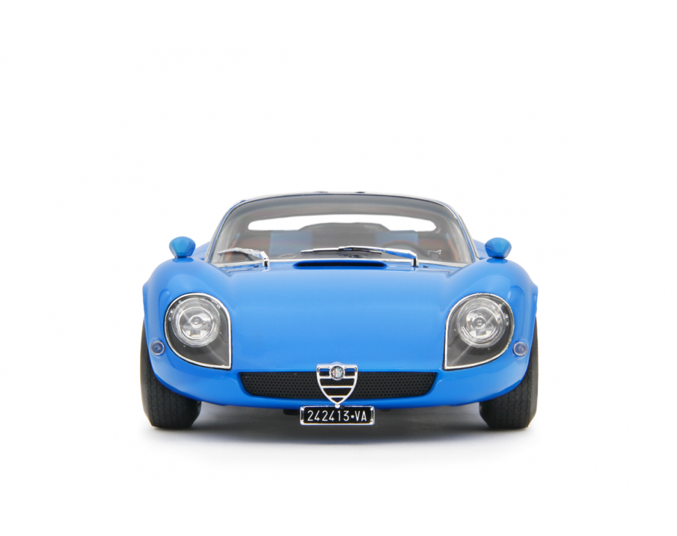 Alfa Romeo 33 Coupè Stradale 1967 D Version Telaio 111 Blu Reale 1:18 - 82637