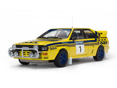 Audi Quattro A2 H.Mikkola/A.Hertz Winner Hong Kong Beijing Rally 1985 1:18 - 8301