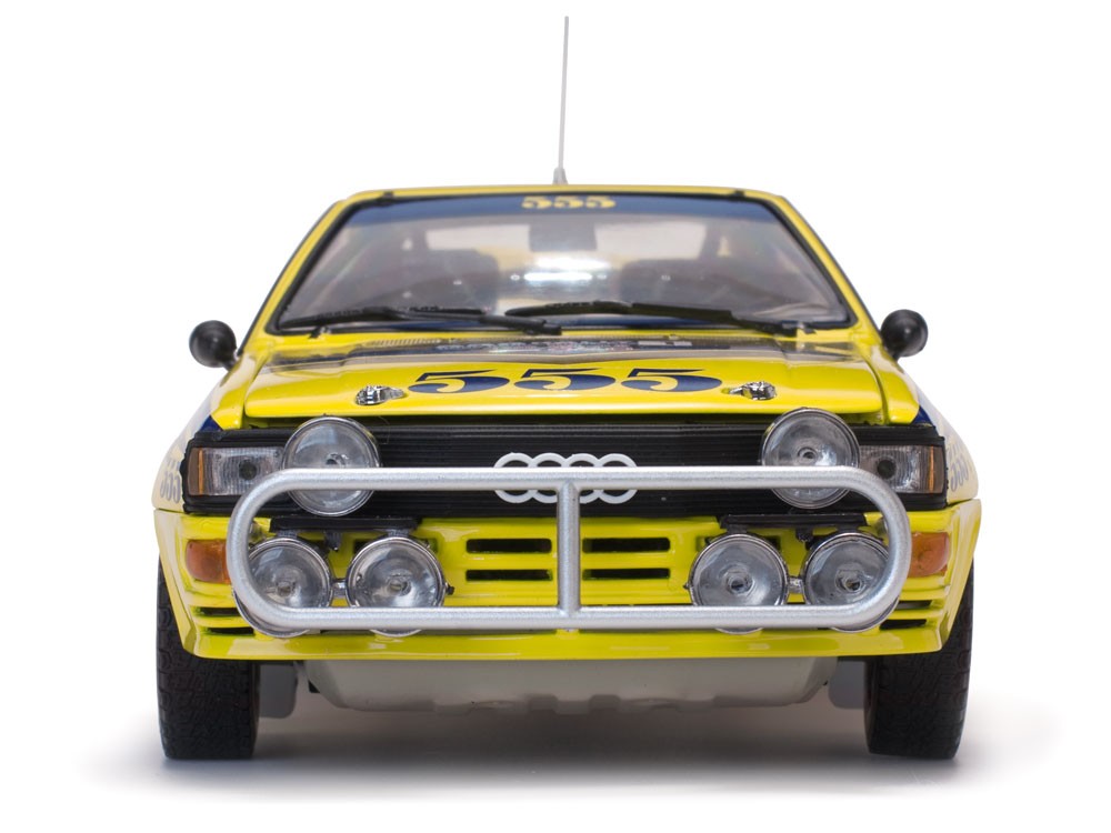 Audi Quattro A2 H.Mikkola/A.Hertz Winner Hong Kong Beijing Rally 1985 1:18 - 8302