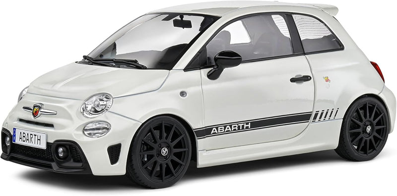 Fiat F595 Abarth 2022 bianco 1:18 - 83038