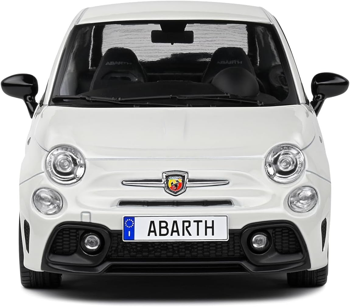 Fiat F595 Abarth 2022 bianco 1:18 - 83039