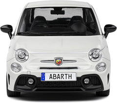 Fiat F595 Abarth 2022 bianco 1:18 - 83039