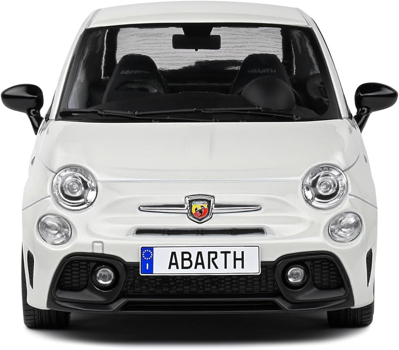 Fiat F595 Abarth 2022 bianco 1:18 - 83039