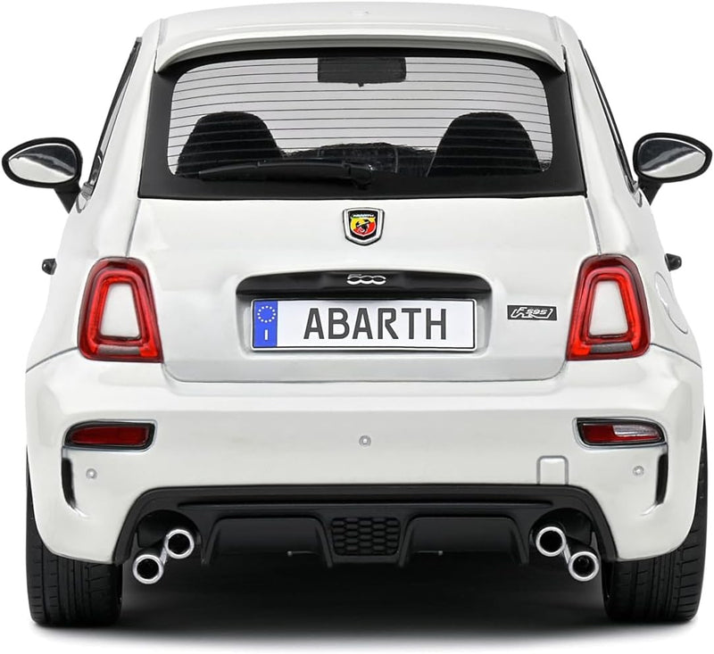 Fiat F595 Abarth 2022 bianco 1:18 - 83041