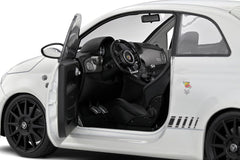 Fiat F595 Abarth 2022 bianco 1:18 - 83043