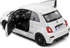 Fiat F595 Abarth 2022 bianco 1:18 - 83044