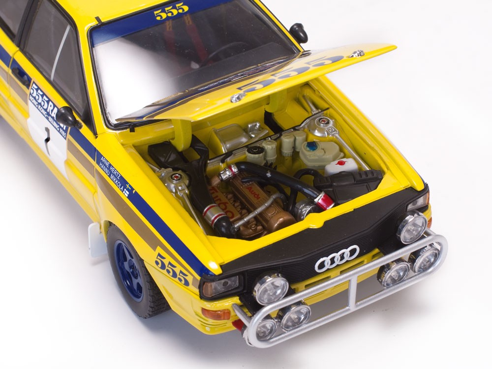 Audi Quattro A2 H.Mikkola/A.Hertz Winner Hong Kong Beijing Rally 1985 1:18 - 8307