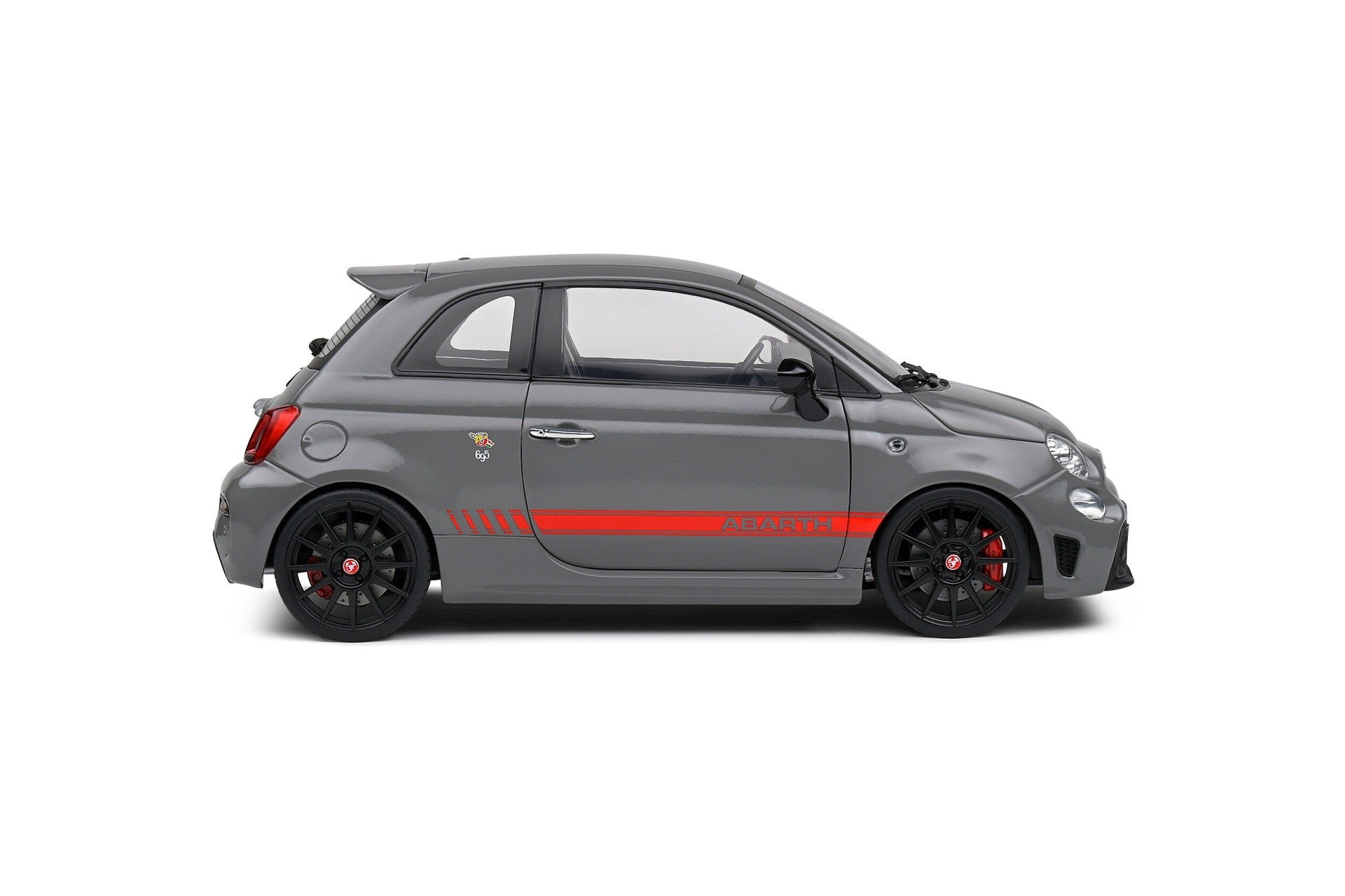 Fiat F595 Abarth 2022 XSR Edition YamahaRecord Grey 1:18 - 83073