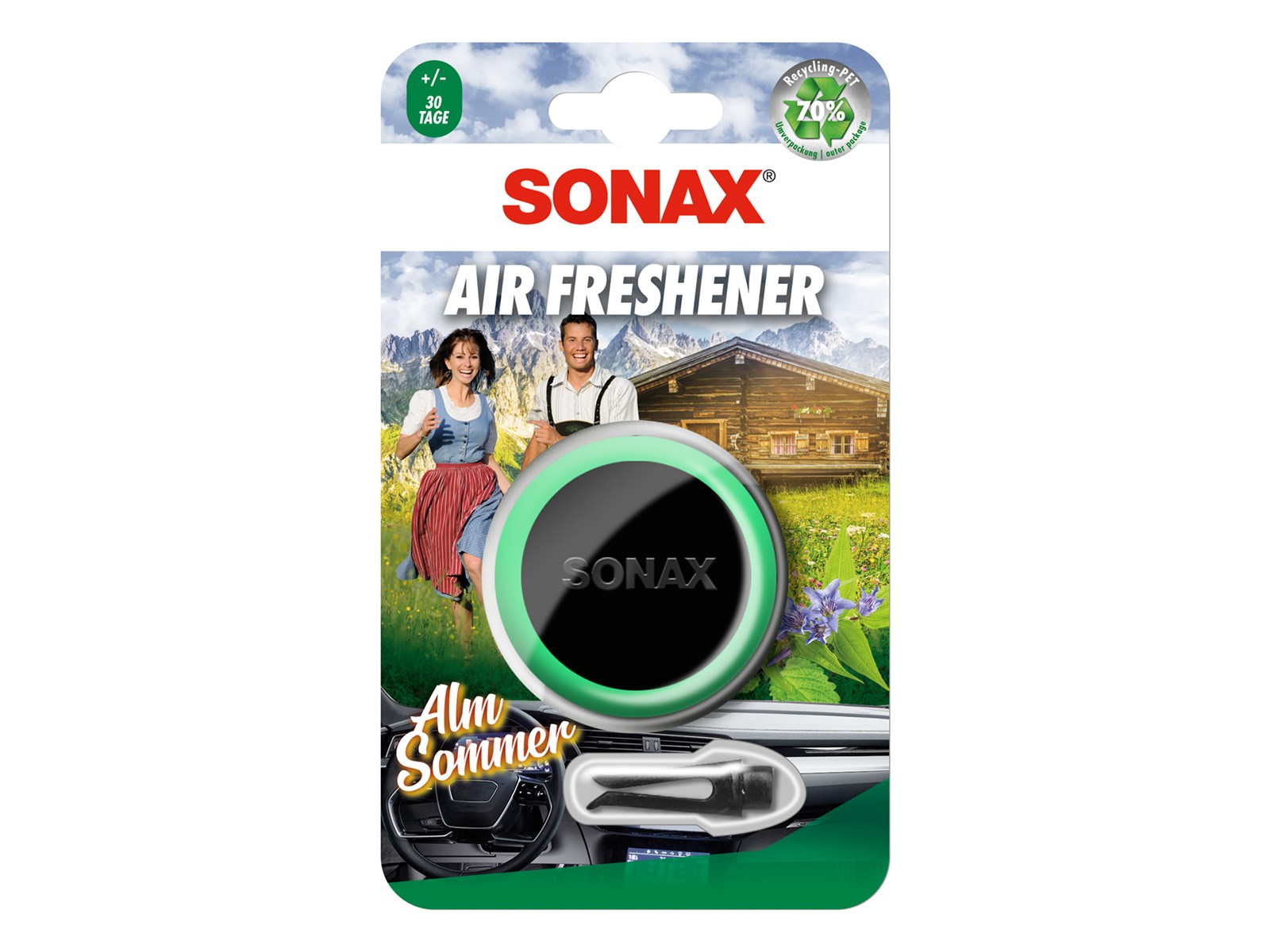 Sonax Deodorante Auto Air Freshener Alm Sommer 14.5g - 83110