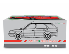 Alfa Romeo Alfa 33 1.7 Sport Wagon Q.V. 1988 Argento 1:18 - 83186