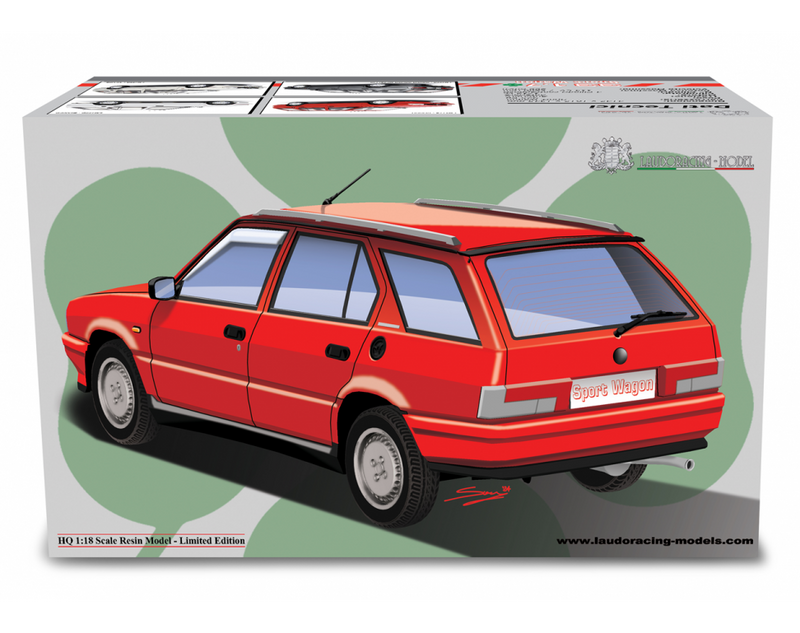 Alfa Romeo Alfa 33 1.7 Sport Wagon Q.V. 1988 Grigio Metallizzato 1:18 - 83195