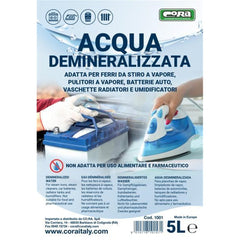 Acqua Demineralizzata Tanica 5 litri - 83245