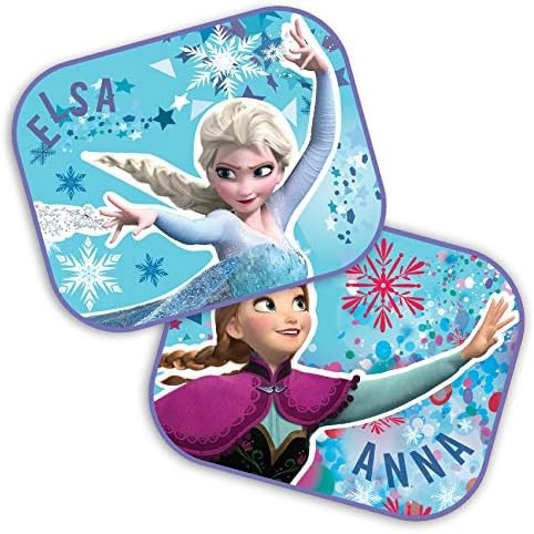Tendine Parasole con ventosa Coppia "Frozen" dimensioni 44x35 cm - 83251