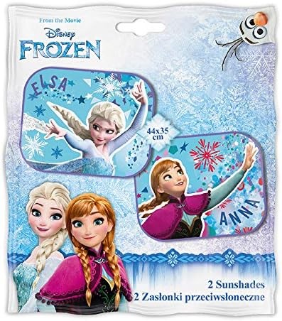 Tendine Parasole con ventosa Coppia "Frozen" dimensioni 44x35 cm - 83255