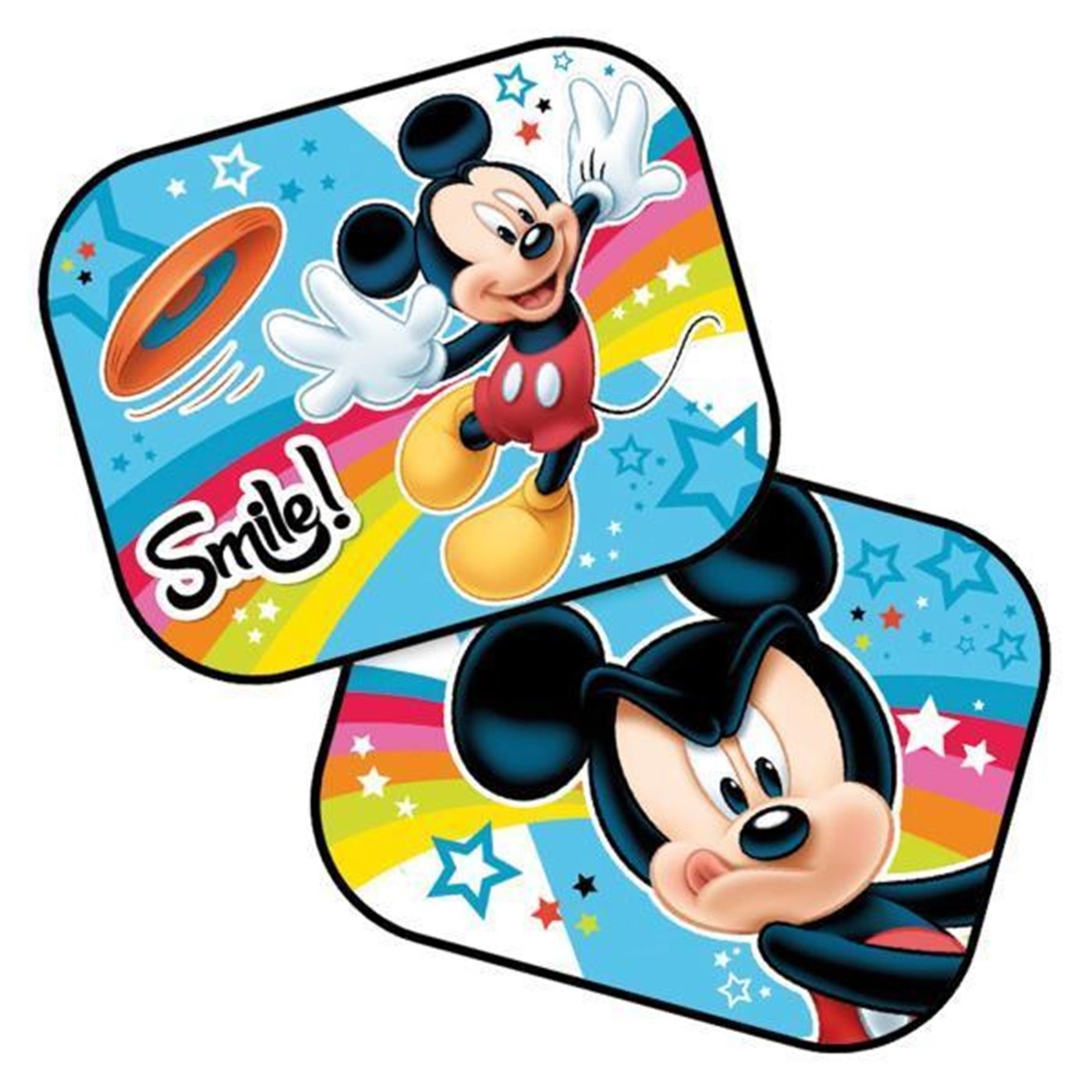 Tendine Parasole con ventosa Coppia "Mickey" dimensioni 44x35 cm - 83257