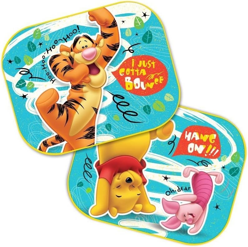 Tendine Parasole ventosa Coppia "Winnie the Pooh" 44x35 cm - 83262