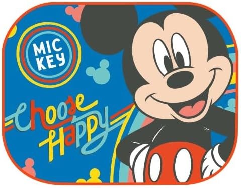 Tendine Parasole con ventosa Coppia "Minnie & Topolino" 44x35 cm - 83277