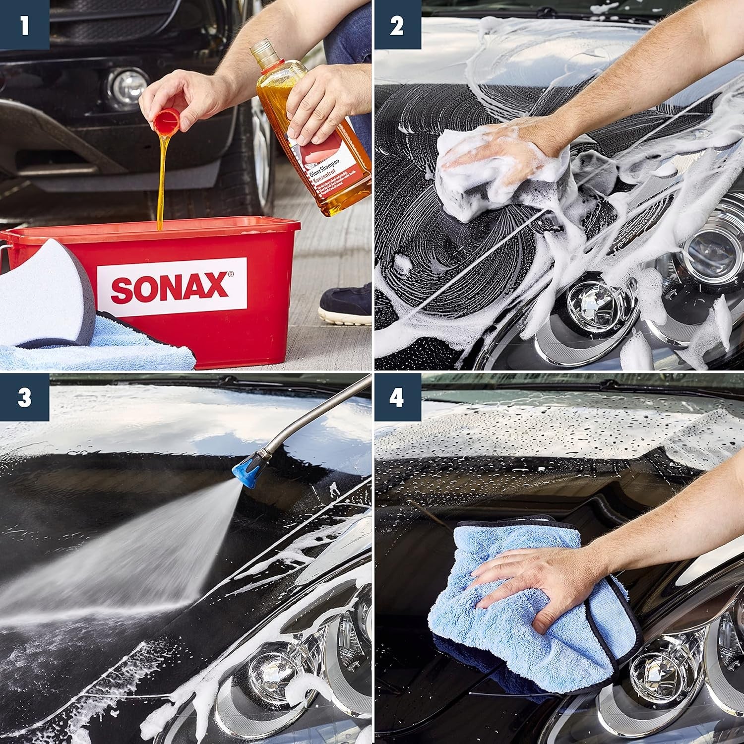 Sonax Shampoo brillante per Auto 1 Litro - 83289