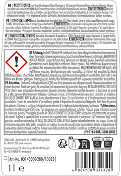 Sonax Shampoo brillante per Auto 1 Litro - 83290