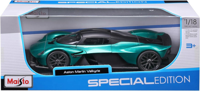 Aston Martin Valkyrie 2022 Green 1:18 - 83343